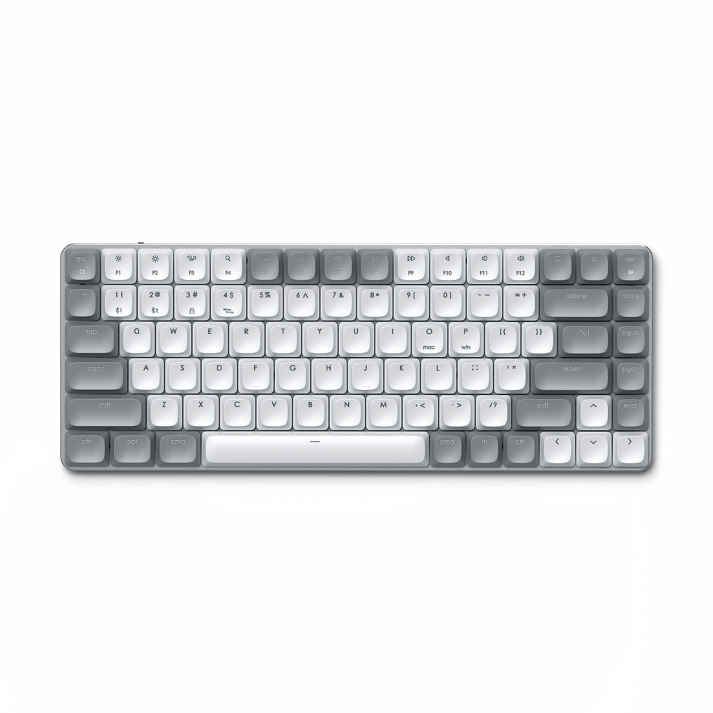 SM1 Slim Mechanical Backlit Bluetooth Keyboard Satechi Light