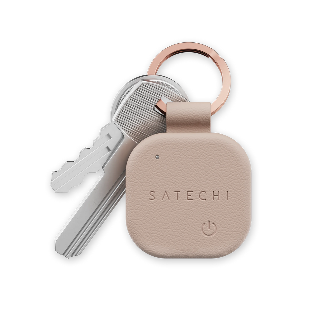 Vegan-Leather FindAll™ Keychain Satechi Desert Rose