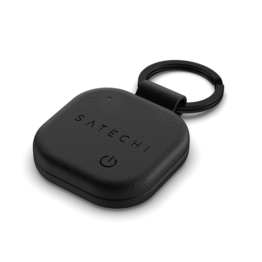 Vegan-Leather FindAll™ Keychain Satechi Black