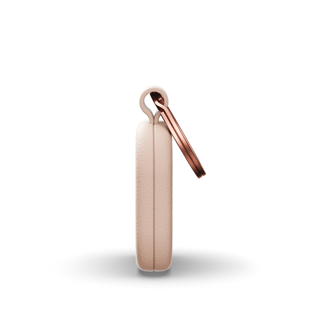 Vegan-Leather FindAll™ Keychain Satechi Desert Rose