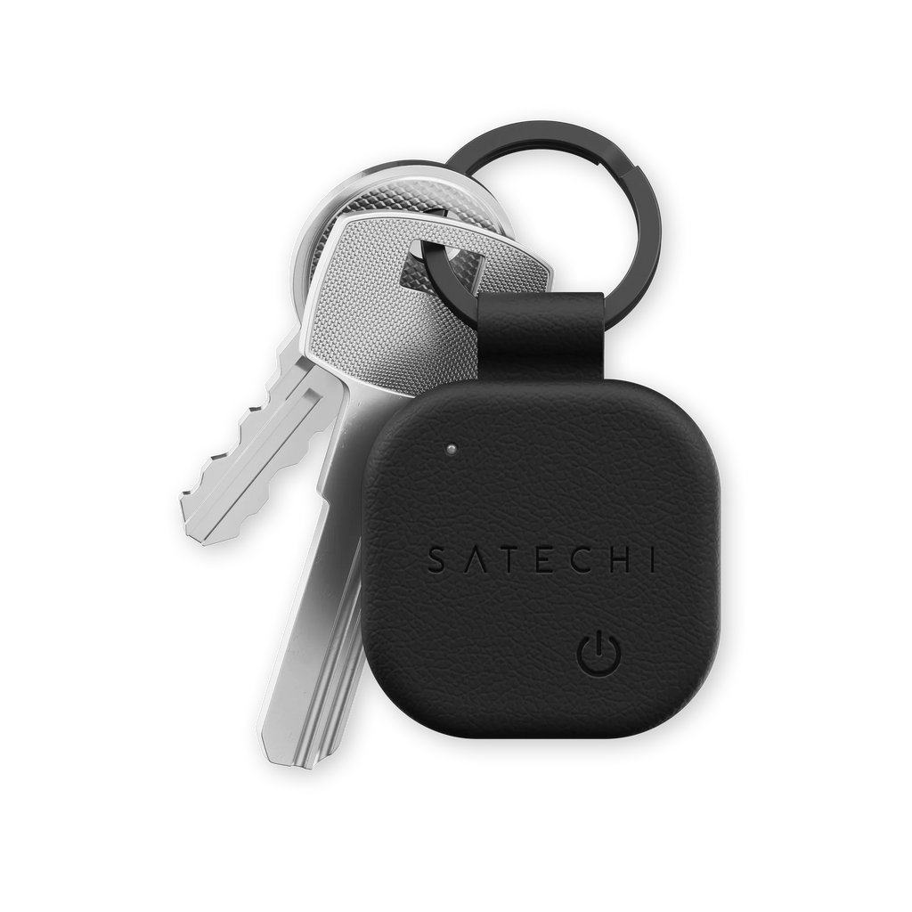 Vegan-Leather FindAll™ Keychain Satechi Black