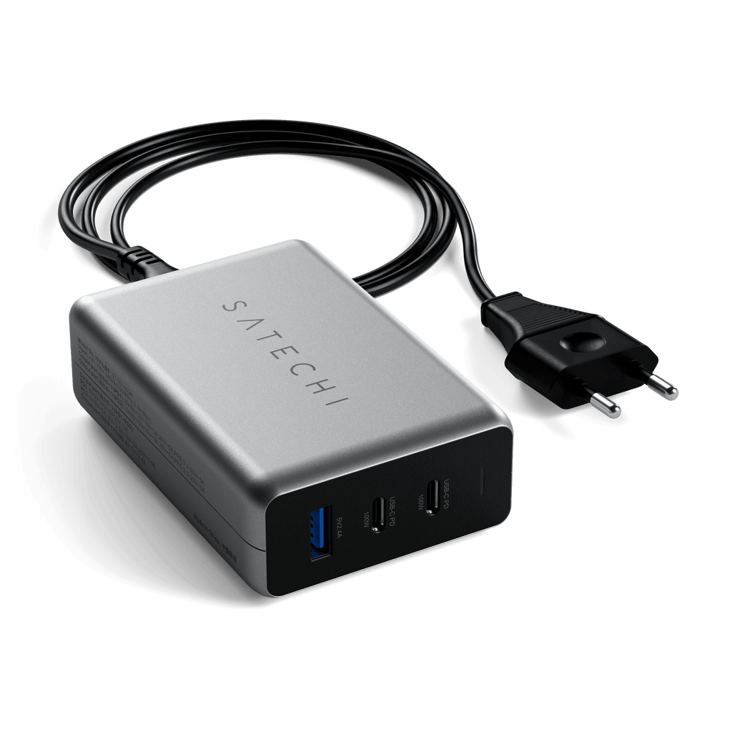 100W USB-C PD Compact GaN Charger Wall Chargers Satechi EU