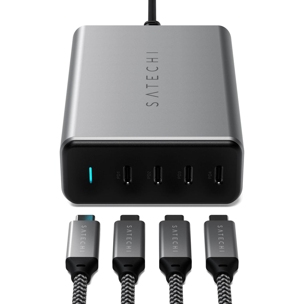 165W USB-C 4-Port PD GaN Charger Satechi EU