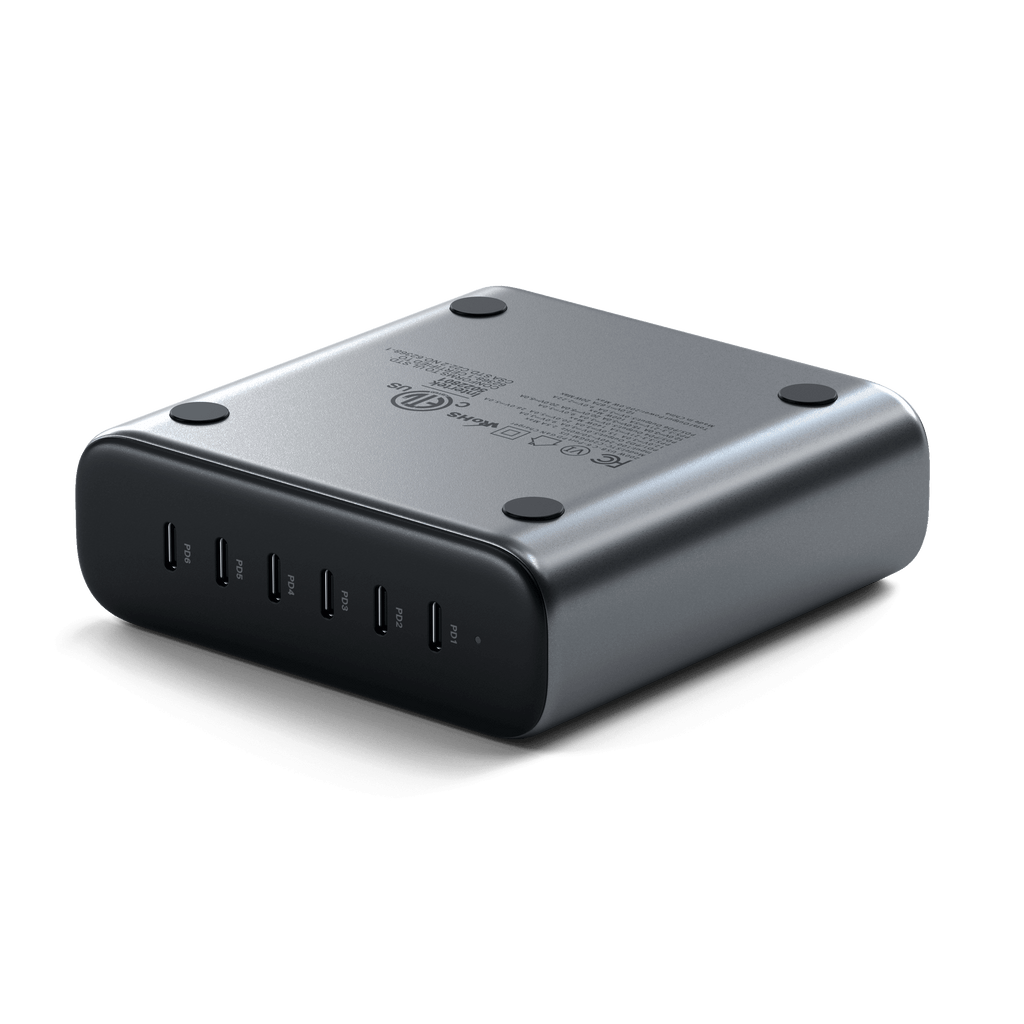200W USB-C 6-Port GaN Charger Charging Stations Satechi AU