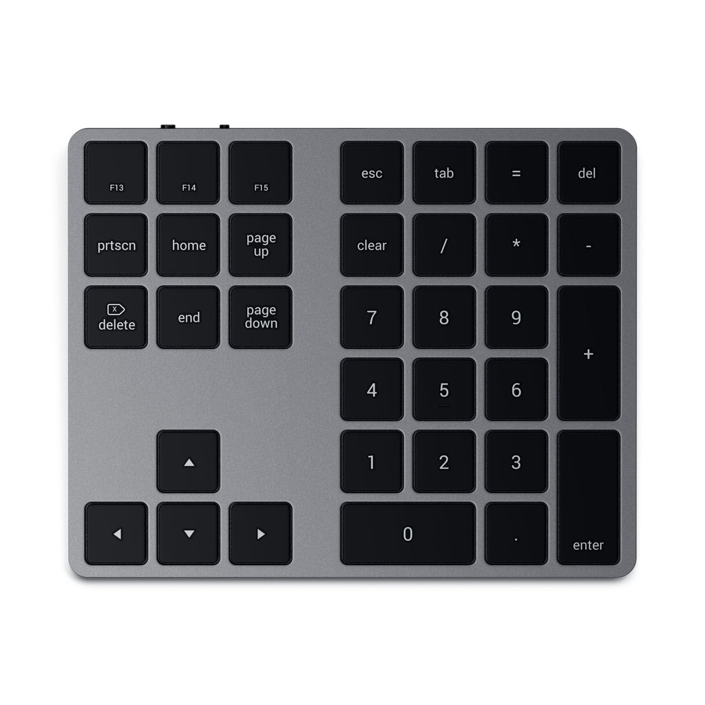 Bluetooth Extended Keypad Keypads Satechi Space Gray 