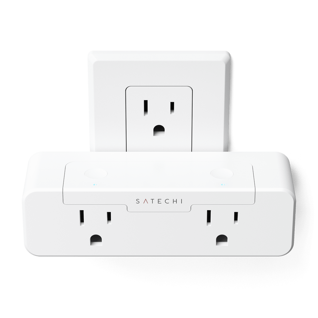 Dual Smart Outlet - Works with Apple HomeKit Wall Chargers Satechi USA