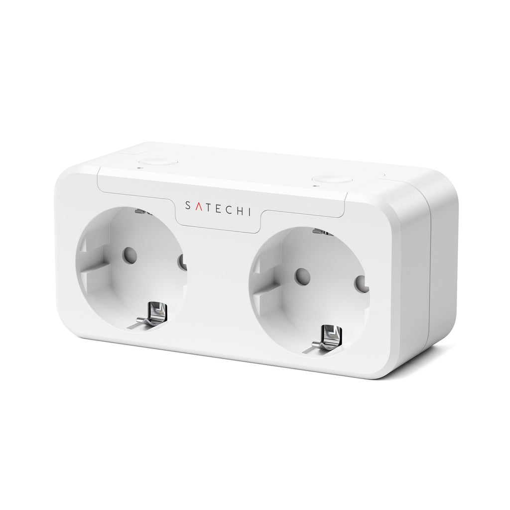 Dual Smart Outlet - Works with Apple HomeKit Wall Chargers Satechi EU 