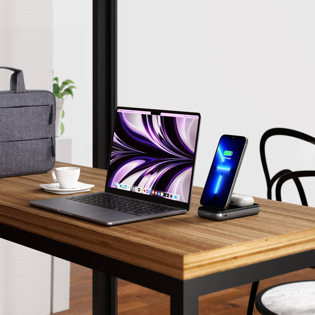 Duo Wireless Charger Power Stand Charging Stations ## Wireless Chargers Satechi