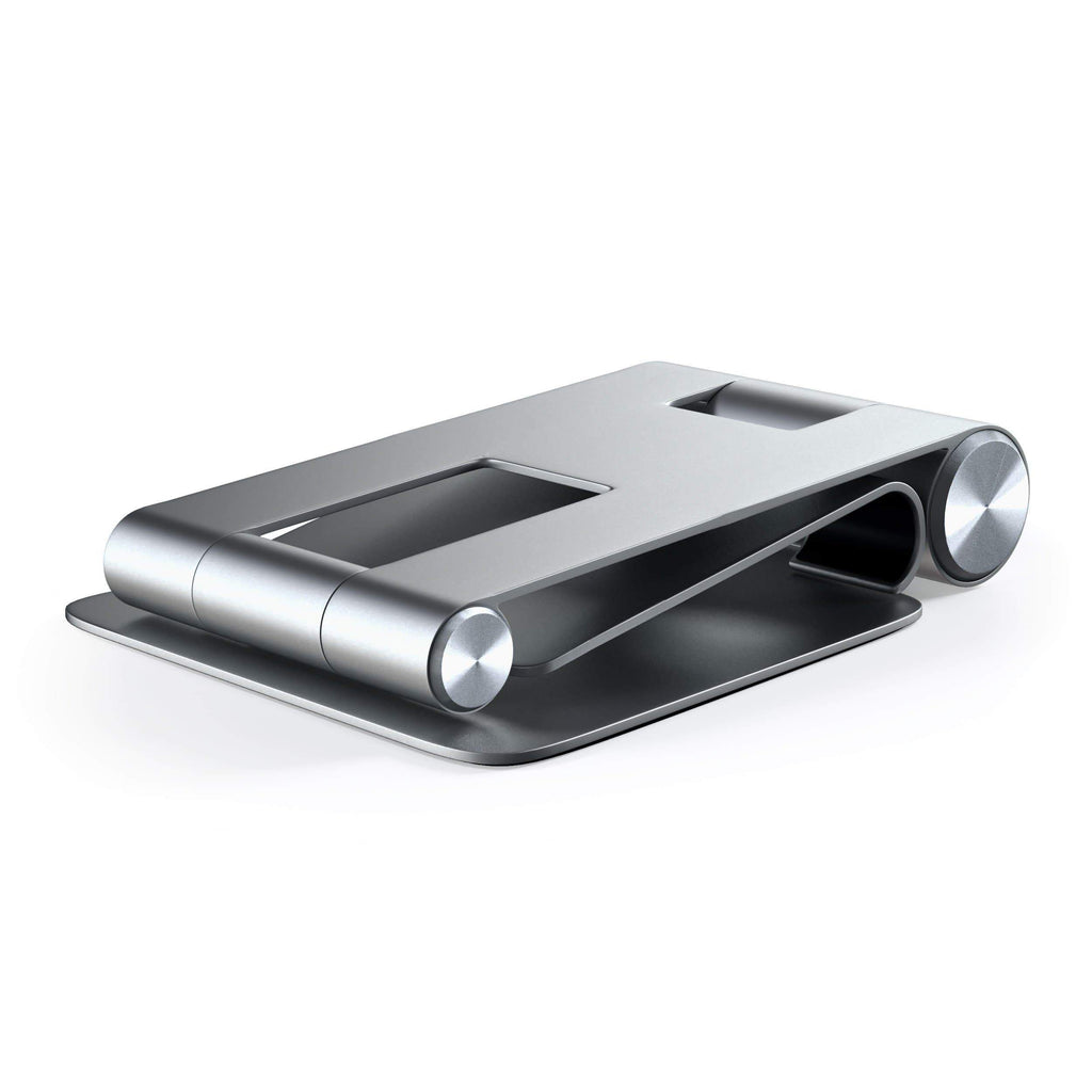 R1 Aluminum Hinge Holder Foldable Stand Mobile/ Tablet Satechi Space Gray