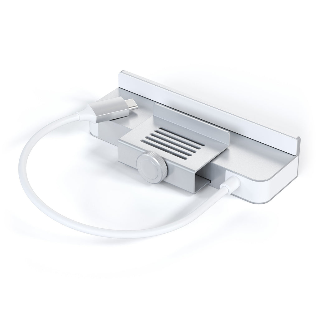USB-C Clamp Hub for 24-inch iMac Hubs Satechi Silver