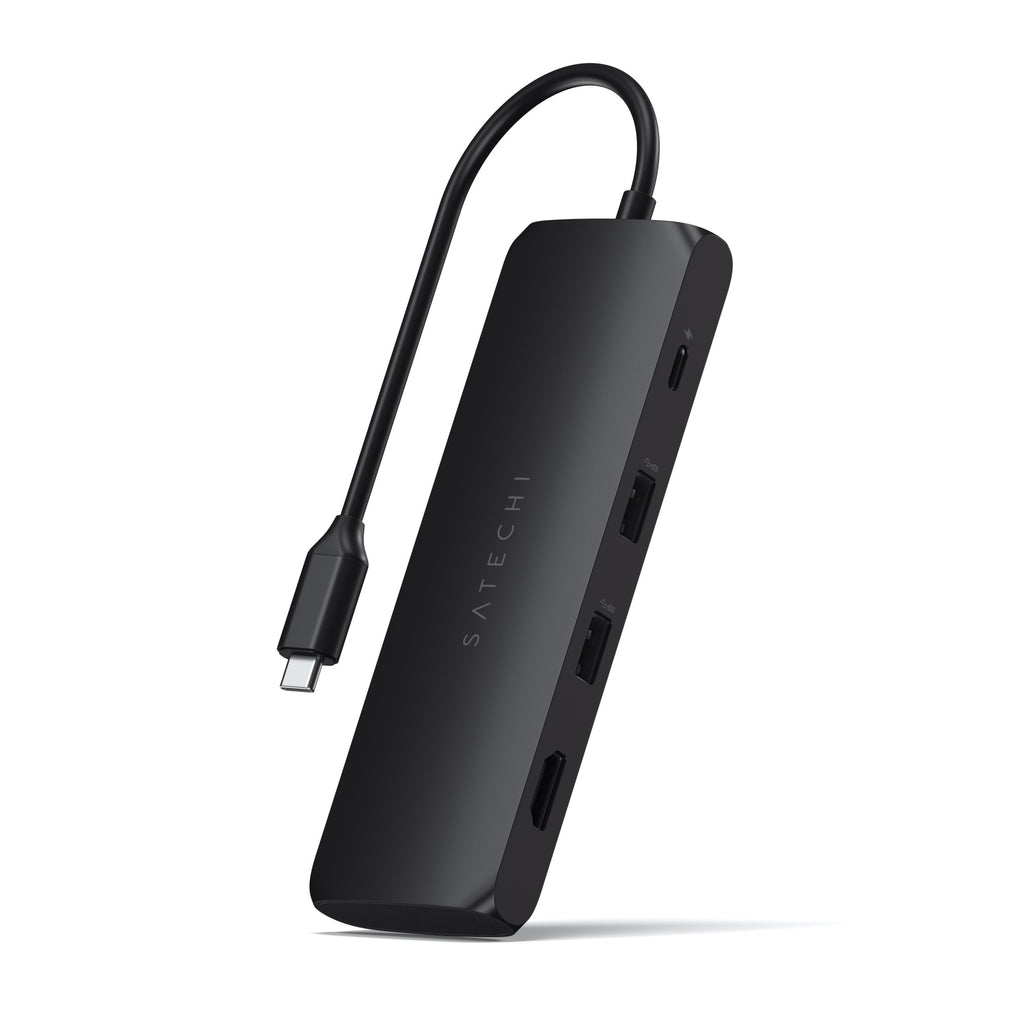 USB-C Hybrid Multiport Adapter Hubs & Adapters ### Hubs Satechi Black