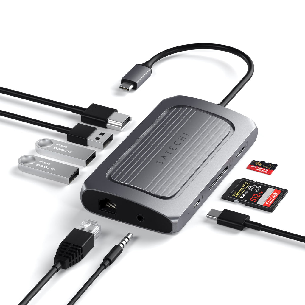 USB4 Multiport Adapter with 8K HDMI Multi-Ports ## Hubs & Adapters Satechi