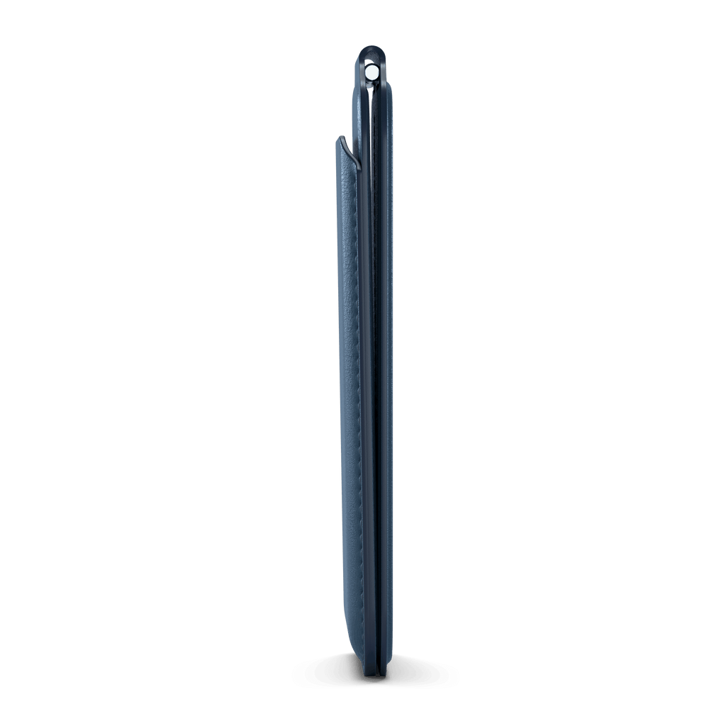 Vegan-Leather Magnetic Wallet Stand Satechi Dark Blue