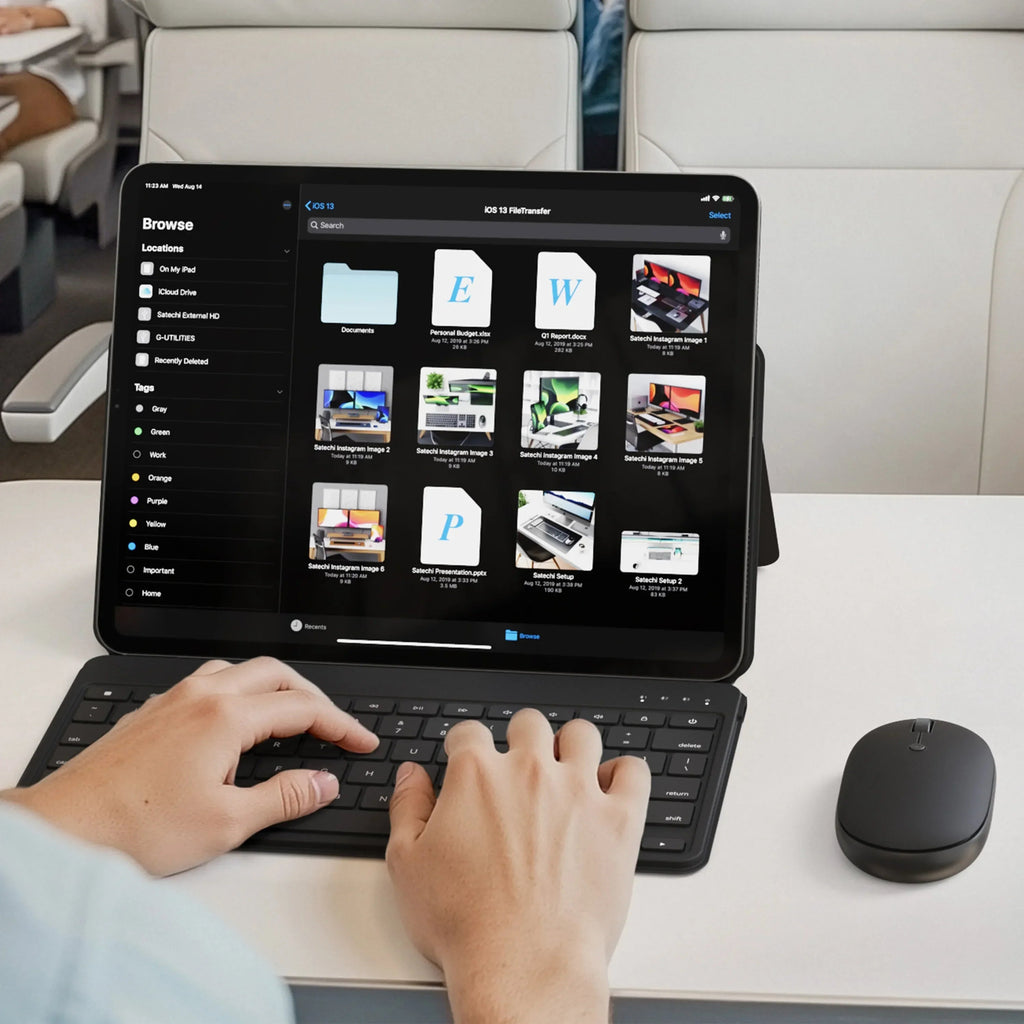 Work Smarter Anywhere with the OntheGo™ Keyboard & Mouse