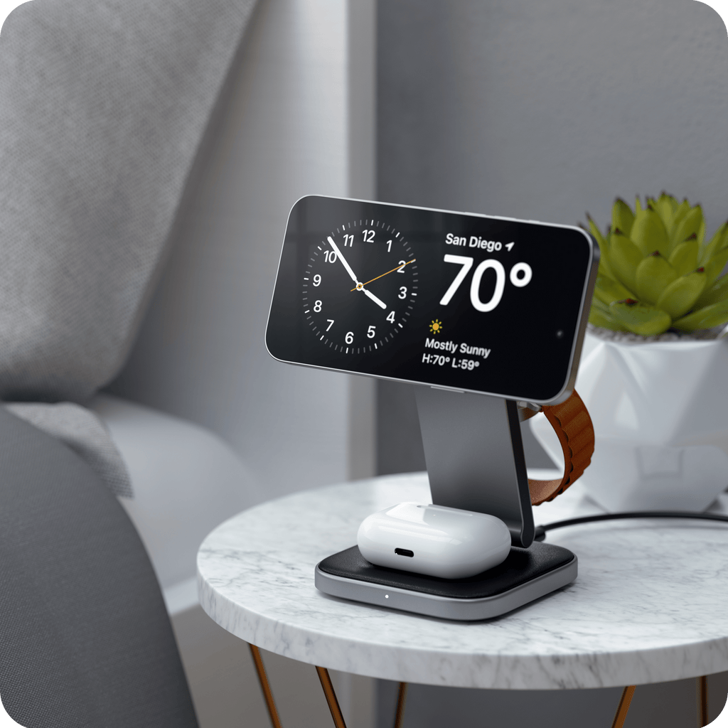 3-in-1 Foldable Qi2 Wireless Charging Stand