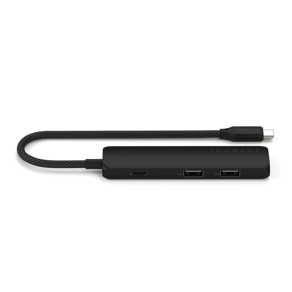 4-in-1 Slim Multi-Port Adapter 4K Satechi Black