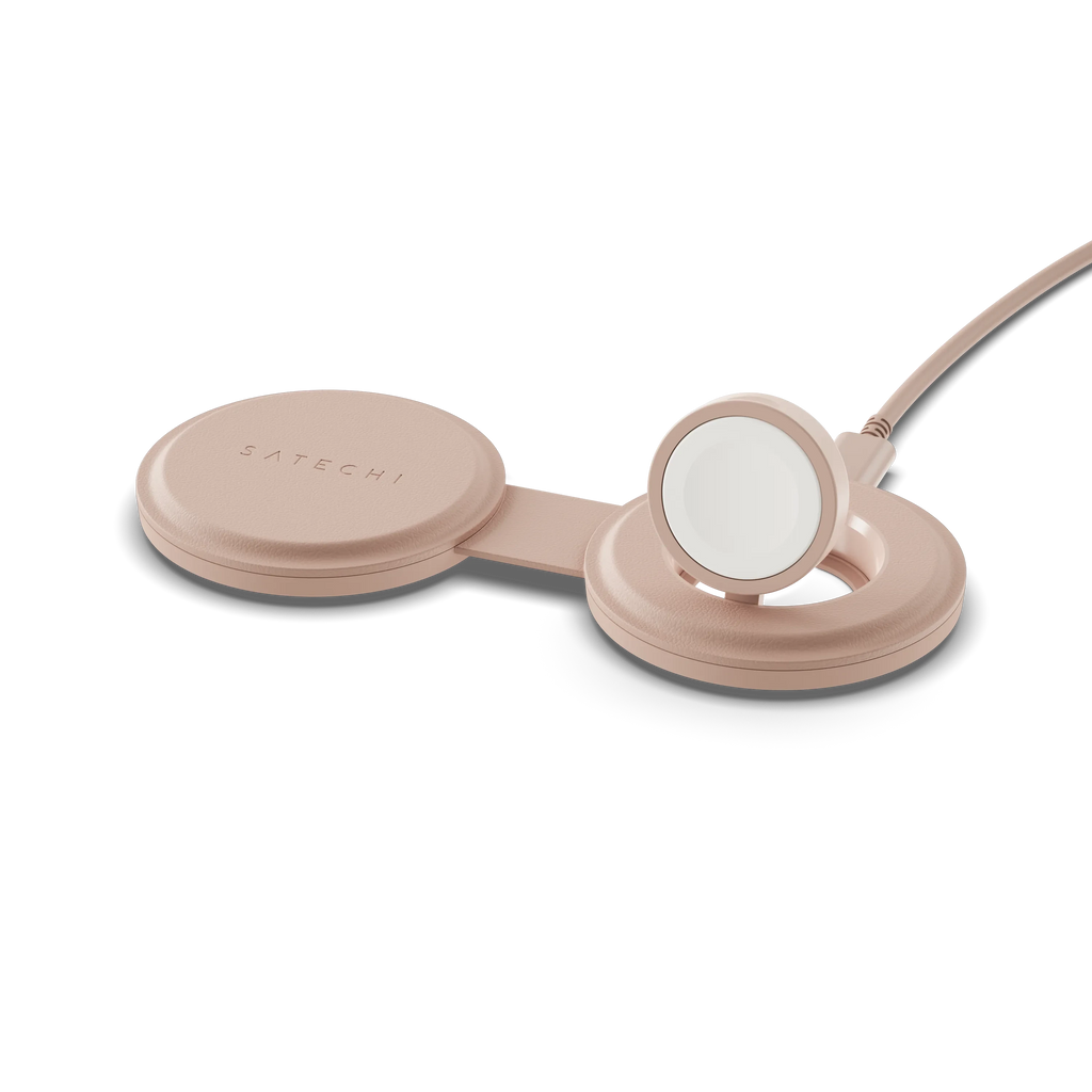 OntheGo™ 2-in-1 Charger Satechi Desert Rose