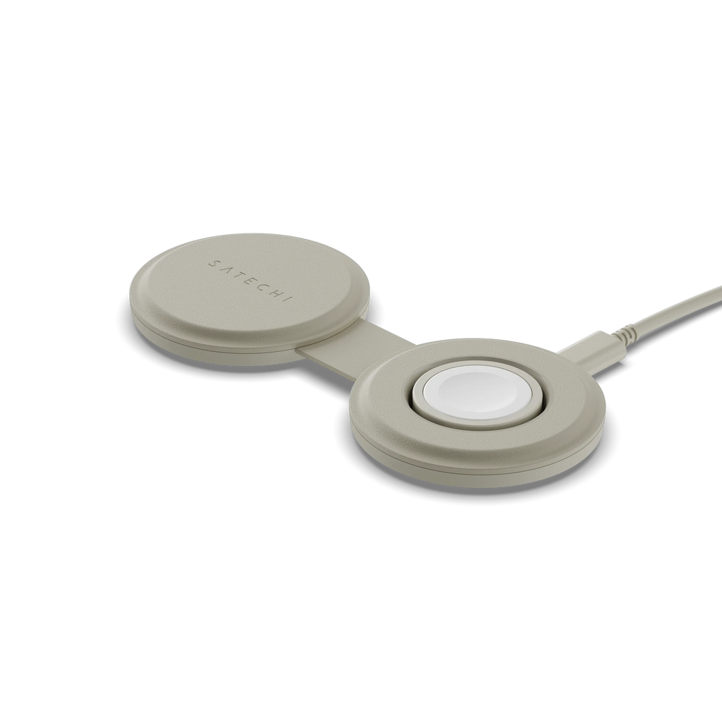 OntheGo™ 2-in-1 Charger Satechi Sand