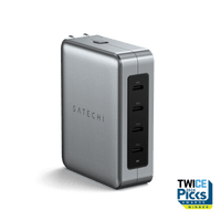 OntheGo™ 3-in-1 Charger - Sand | 145W USB-C 4-Port GaN Travel Charger