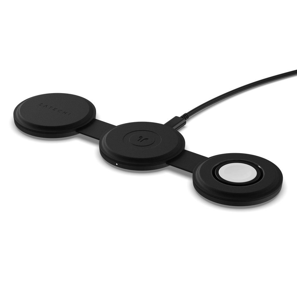OntheGo™ 3-in-1 Charger Satechi Black 