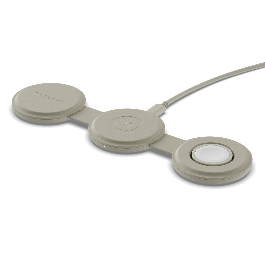 OntheGo™ 3-in-1 Charger Satechi Sand
