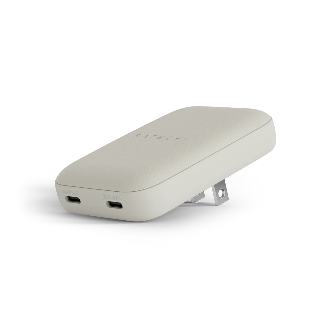 OntheGo™ 67W Slim Wall Charger Satechi Sand