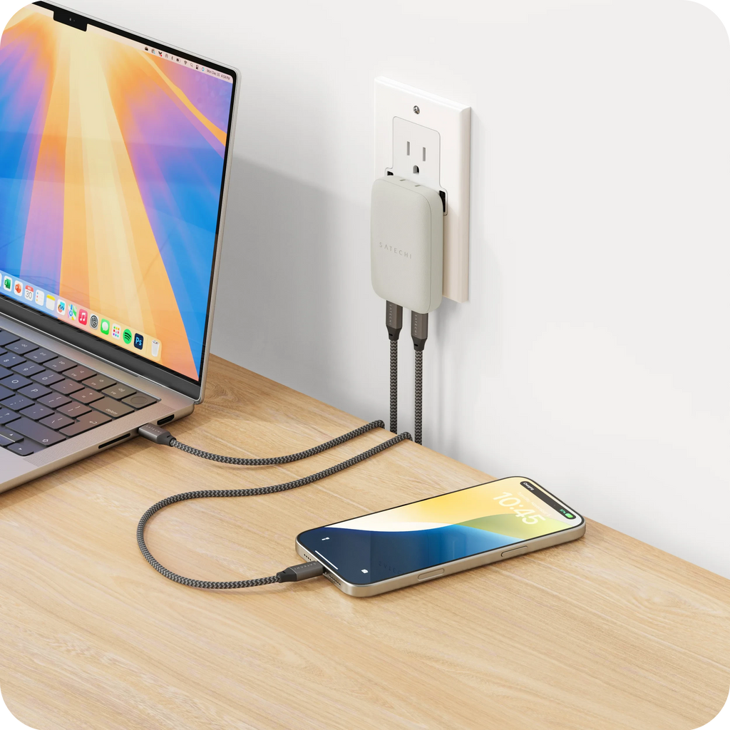 OntheGo™ 67W Slim Wall Charger Satechi Sand