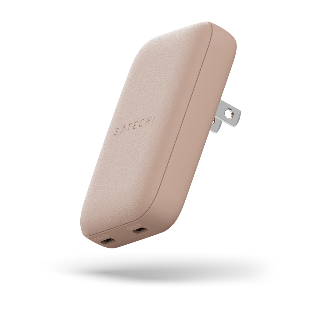 OntheGo™ 67W Slim Wall Charger Satechi Desert Rose