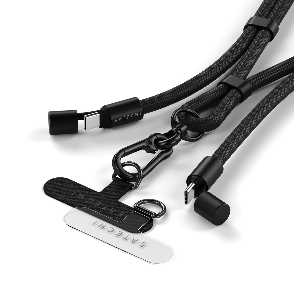 OntheGo™ USB-C Lanyard Cable Satechi Black