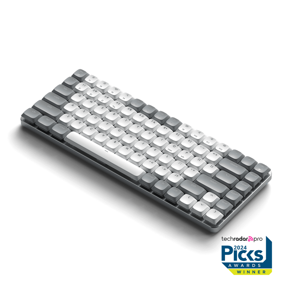 SM1 Slim Mechanical Backlit Bluetooth Keyboard Satechi Light 