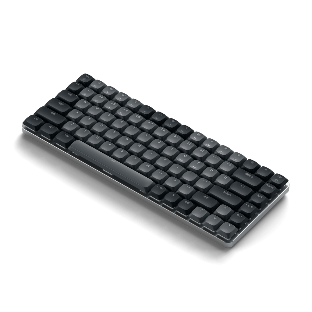 SM1 Slim Mechanical Backlit Bluetooth Keyboard Satechi Dark
