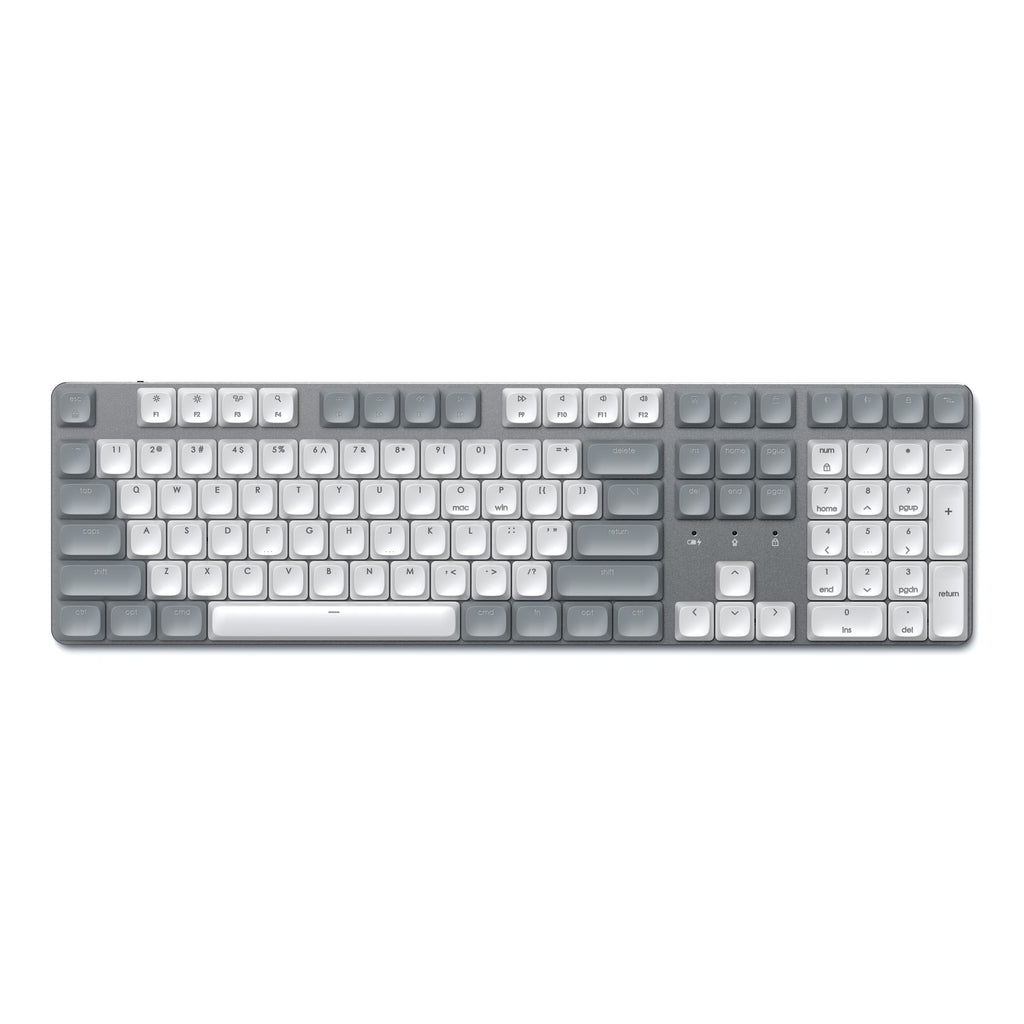 SM3 Slim Mechanical Backlit Bluetooth Keyboard Satechi Light