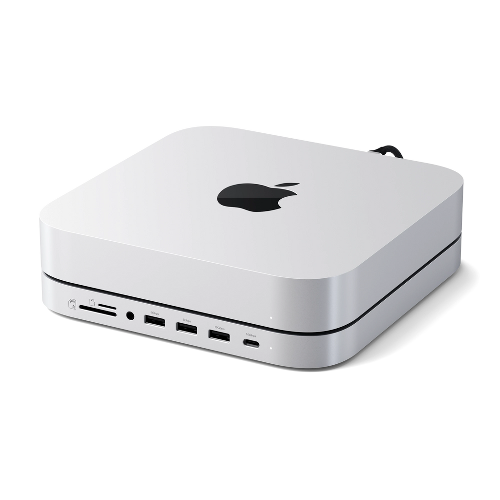 Stand & Hub For Mac Mini / Studio With NVMe SSD Enclosure Satechi