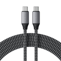 USB-C to USB-C 100W Charging Cable - Space Gray | 200W USB-C 6-Port GaN Charger - US