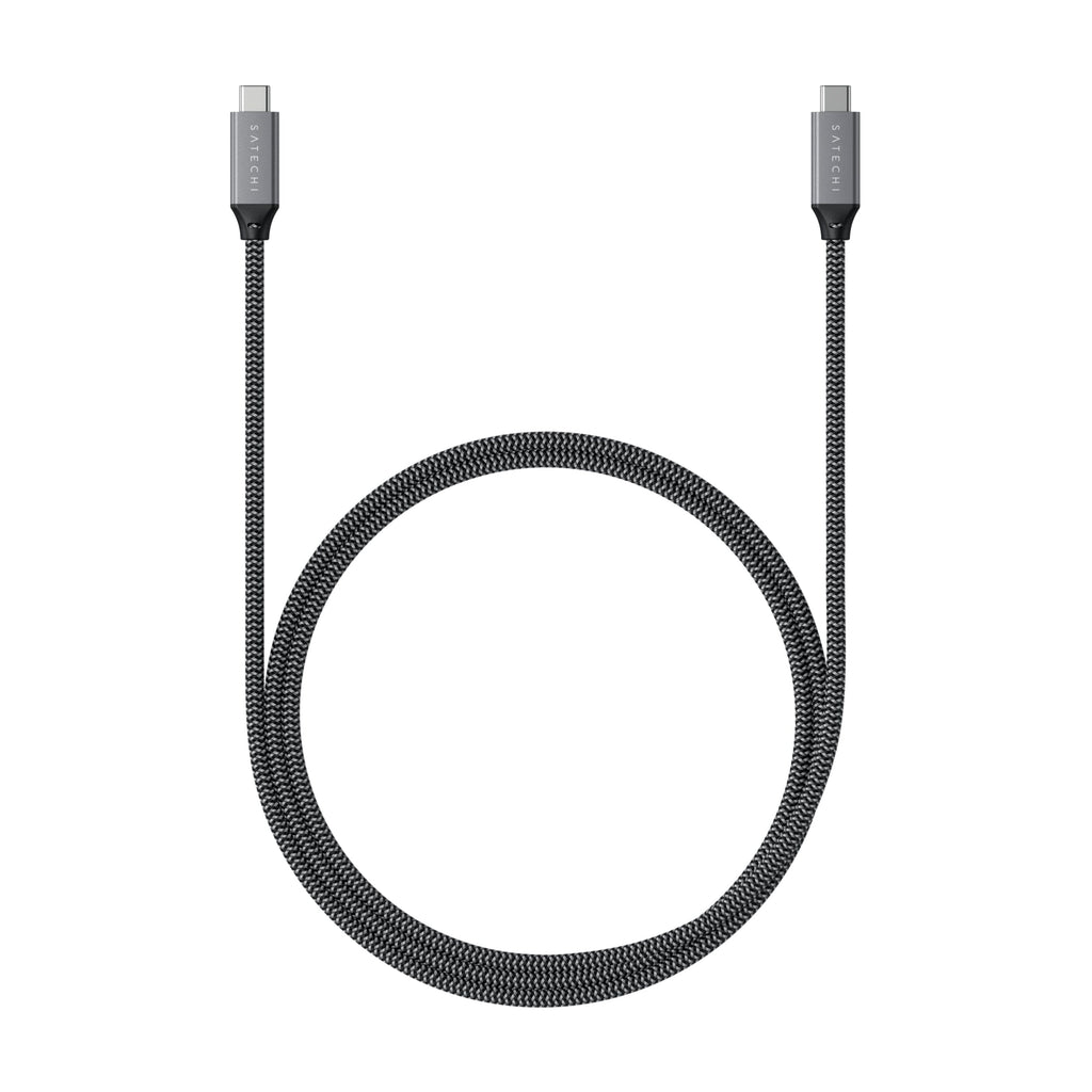 USB4 C-to-C Cable - 10in | Pro Hub Slim - Silver