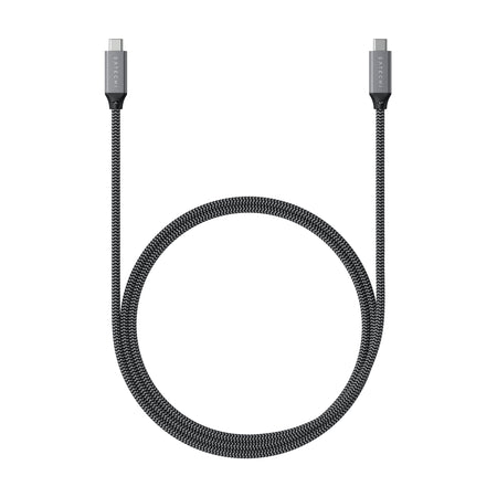 USB4 C-to-C Cable - 10in | Pro Hub Slim - Silver