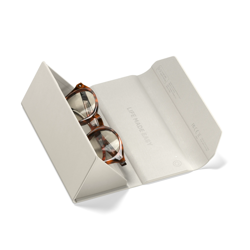 Vegan-Leather FindAll™ Glasses Case Satechi Sand