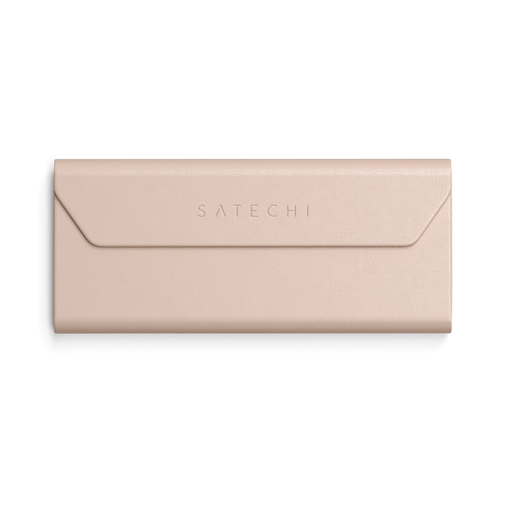 Vegan-Leather FindAll™ Glasses Case Satechi Desert Rose