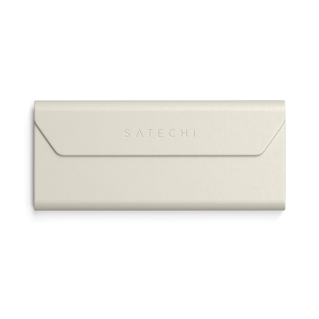 Vegan-Leather FindAll™ Glasses Case Satechi Sand