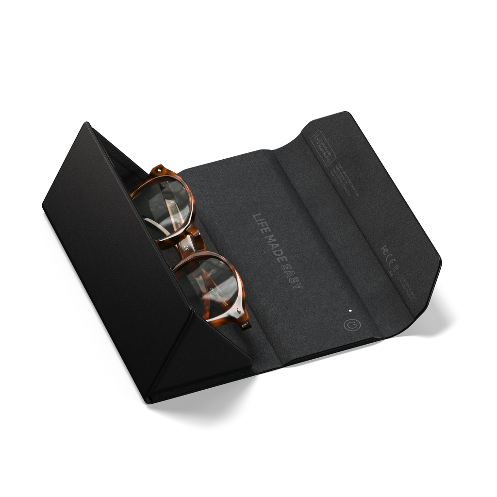 Vegan-Leather FindAll™ Glasses Case Satechi Black