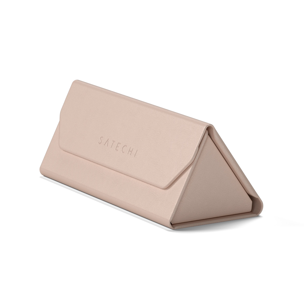 Vegan-Leather FindAll™ Glasses Case Satechi Desert Rose