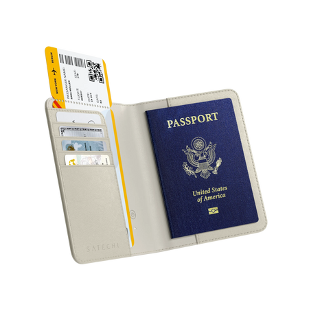 Vegan-Leather FindAll™ Passport Cover