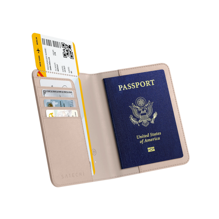 Vegan-Leather FindAll™ Passport Cover