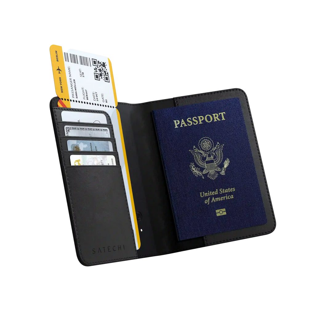 Vegan-Leather Magnetic Wallet Stand - Chinese New Year | Vegan-Leather FindAll™ Passport Cover