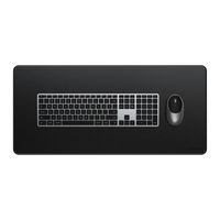 Vegan-Leather Premium Desk Mat - Blue | Slim X3 Bluetooth Backlit Keyboard - Space Gray