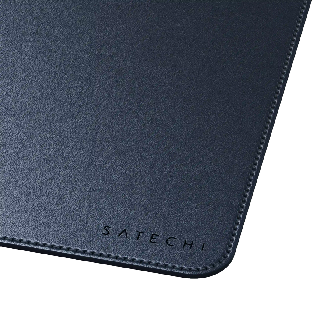 Vegan-Leather Premium Desk Mat Satechi Blue