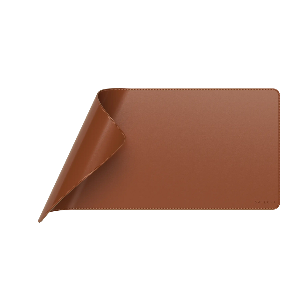 Vegan-Leather Premium Desk Mat Satechi Brown