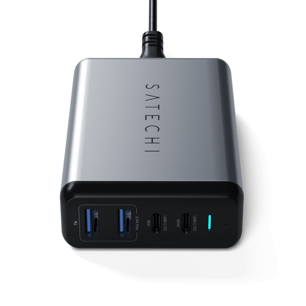 75W Dual Type-C PD Travel Charger Wall Chargers Satechi UK