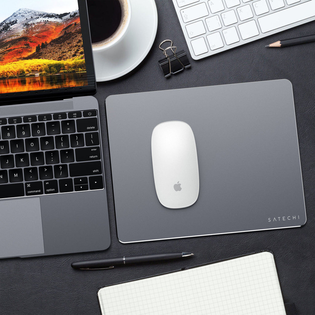 Aluminum Mouse Pad Mice Satechi Space Gray