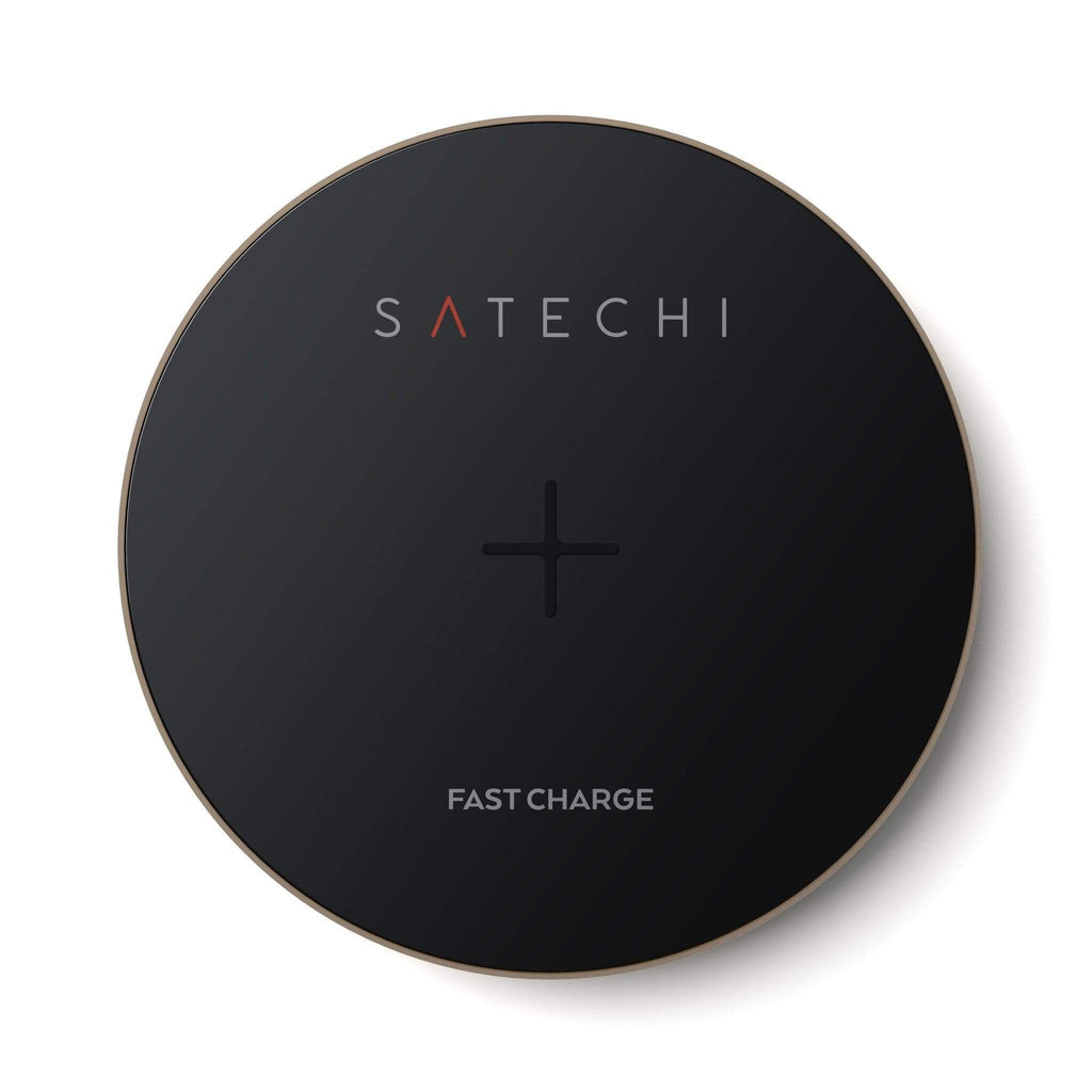 Aluminum Wireless Charger Portable Chargers Satechi Gold